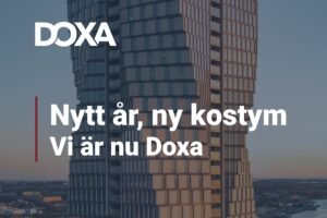 Serneke Invest byter namn till Doxa – en ny kostym för framtiden