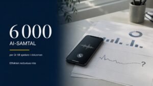 6 000 AI‑styrda samtal till riskspe­lare utan att redovisa effekten