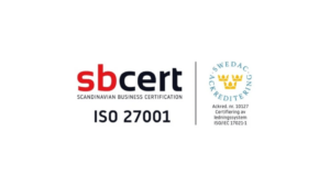 Vilja är ISO 27001 certifierade och har uppnått den högsta klassificeringen av informationssäkerhet