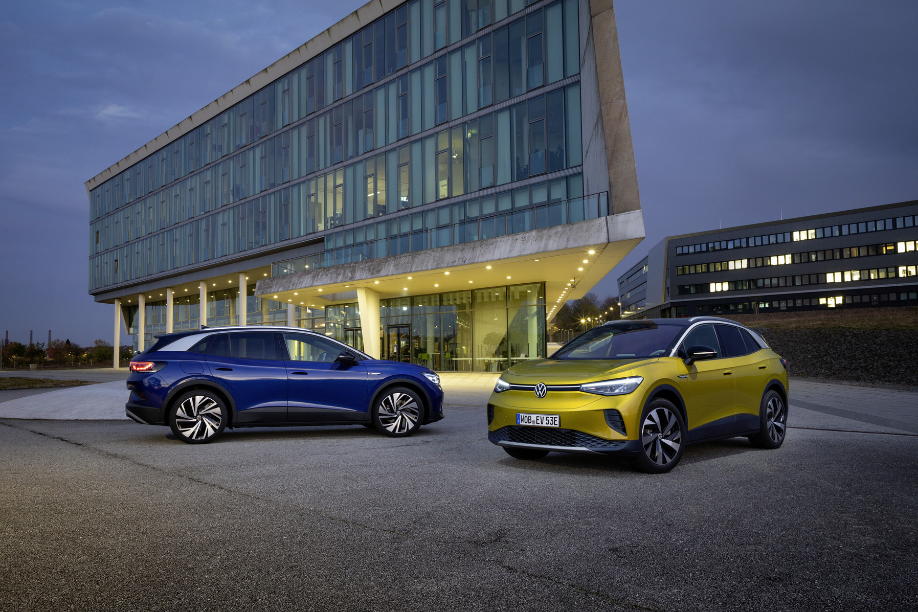 Toppbetyg för Volkswagens nya elbil ID.4 – fem stjärnor i Euro NCAP