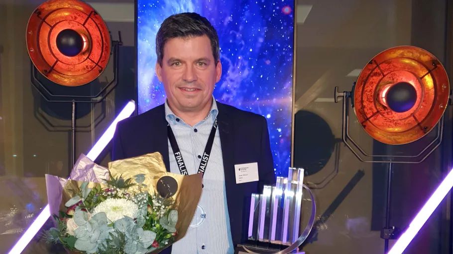 Jonas Wiklund, Wibax Group AB, utsedd till Norrlands främste entreprenör