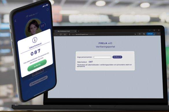 Freja eID  höjer säkerheten vid fysisk identifiering