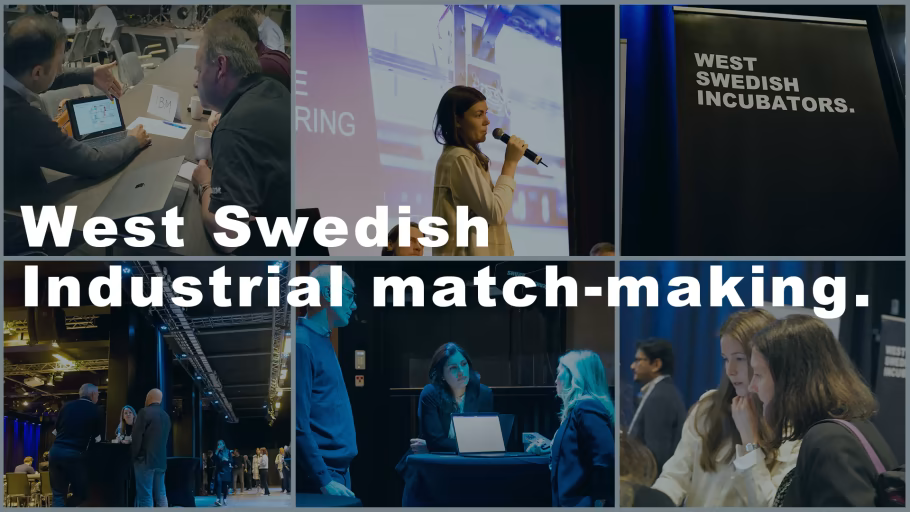 Industrin gör sig ”startup – ready” vid West Swedish industrial match-making day