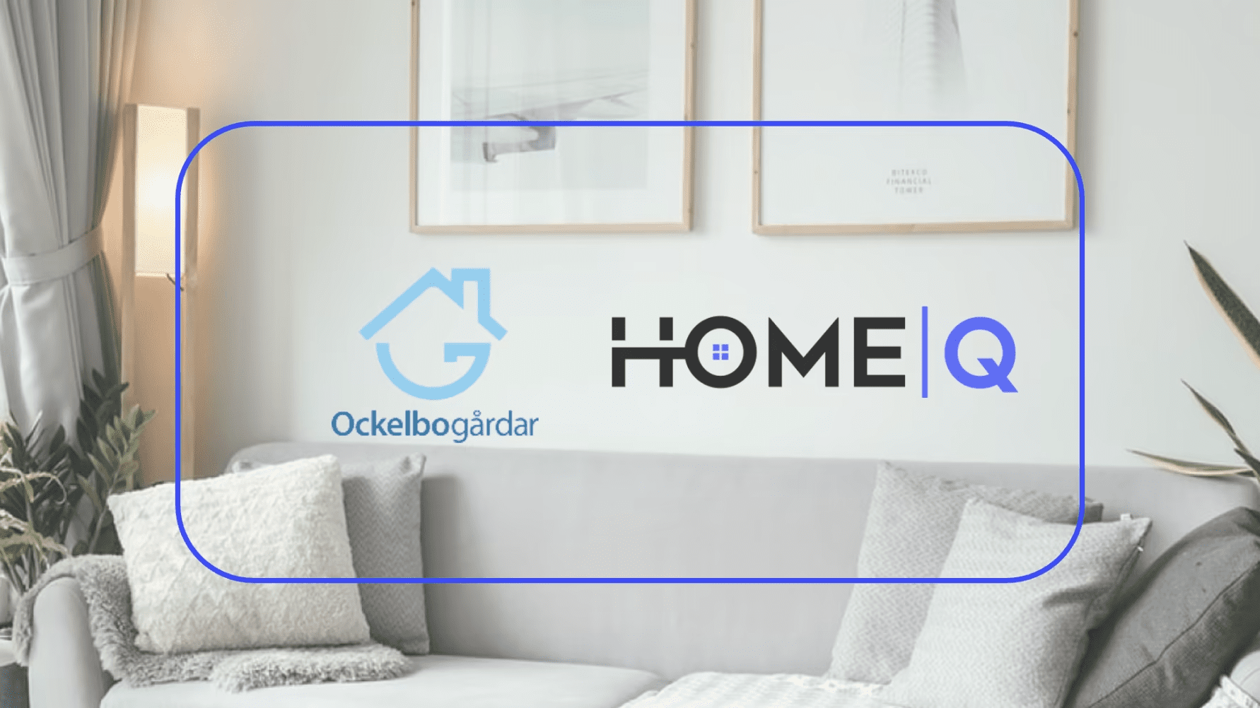 Första kommunala bostadsbolaget ansluter till HomeQ
