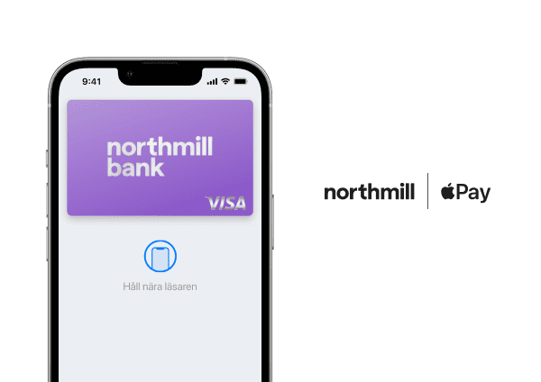 Northmill lanserar nu Apple Pay, kort och konto