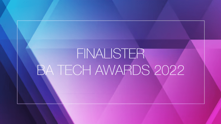 Finalister klara till BA Tech Awards 2022