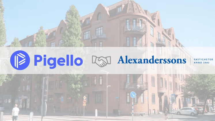 Alexanderssons ingår avtal med Pigello för fastighetssystem