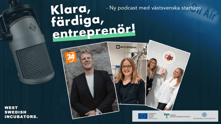 Nu västsvenska entreprenörer berättar om sina innovationer och startupresor