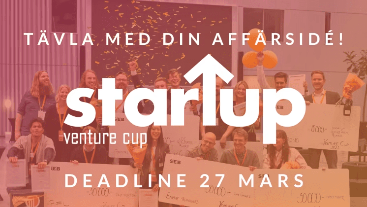 Nu är entreprenörskapstävlingen STARTUP 2023 öppen. Ta chansen att ta ditt startup till nästa nivå!