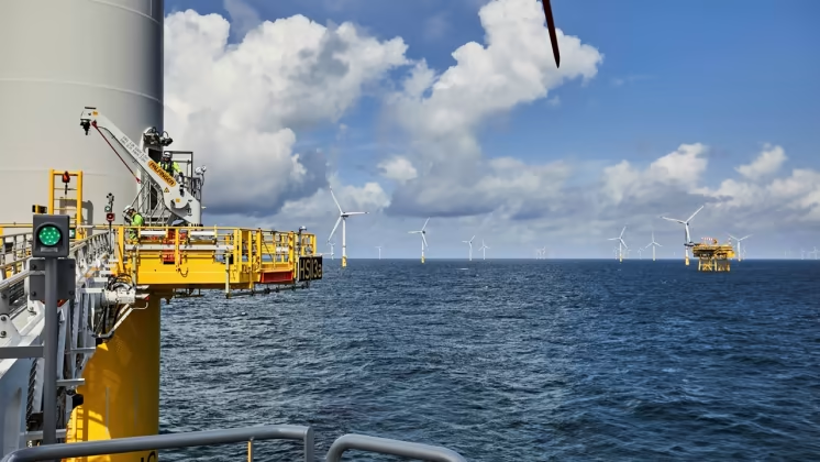 Storebrands infrastruktur-fond investerar i Tysklands största planerade vindkraftspark till havs