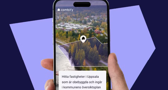 AI plattform som hittar exploateringsmöjligheter över hela Sverige
