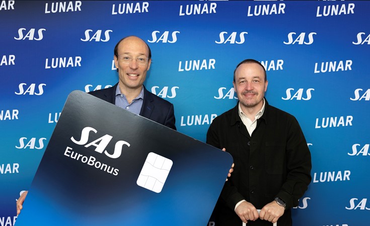 Lunar och SAS lanserar Skandinaviens första betalkort
