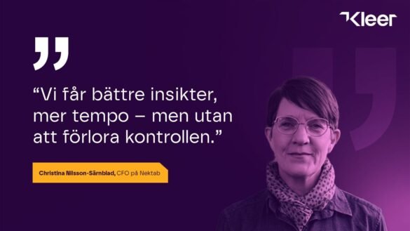 NEKTAB väljer Kleer – effektiviserar ekonomin inför miljardtillväxt