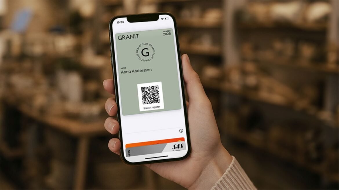 Granit gör medlemskapet smartare – lanserar digitalt medlemskort med WasHere