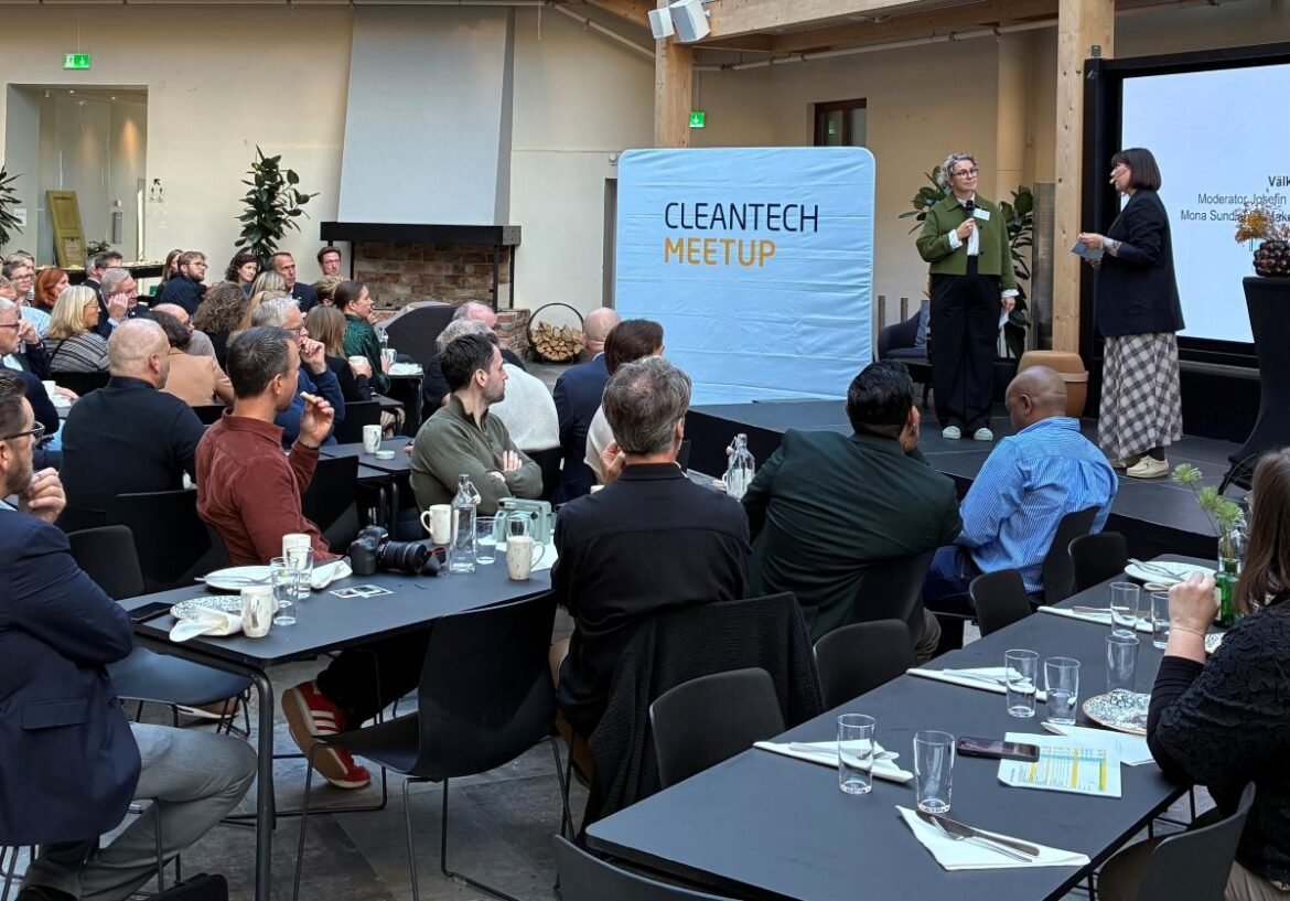 Samverkan och transparens i fokus under Cleantech Meetup i Sundsvall