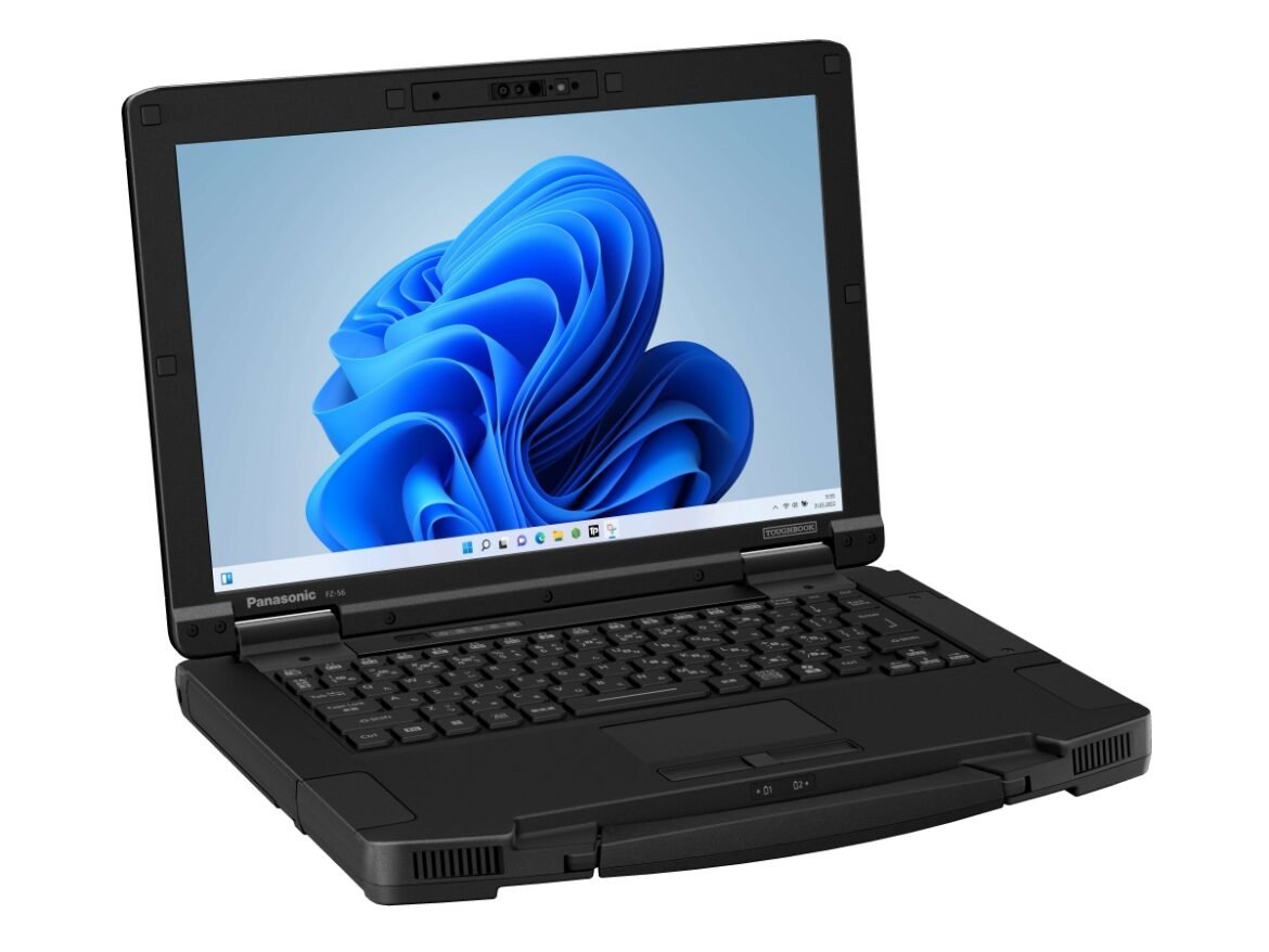 TOUGHBOOK 56 product image front left windows 11 screen rt4t3