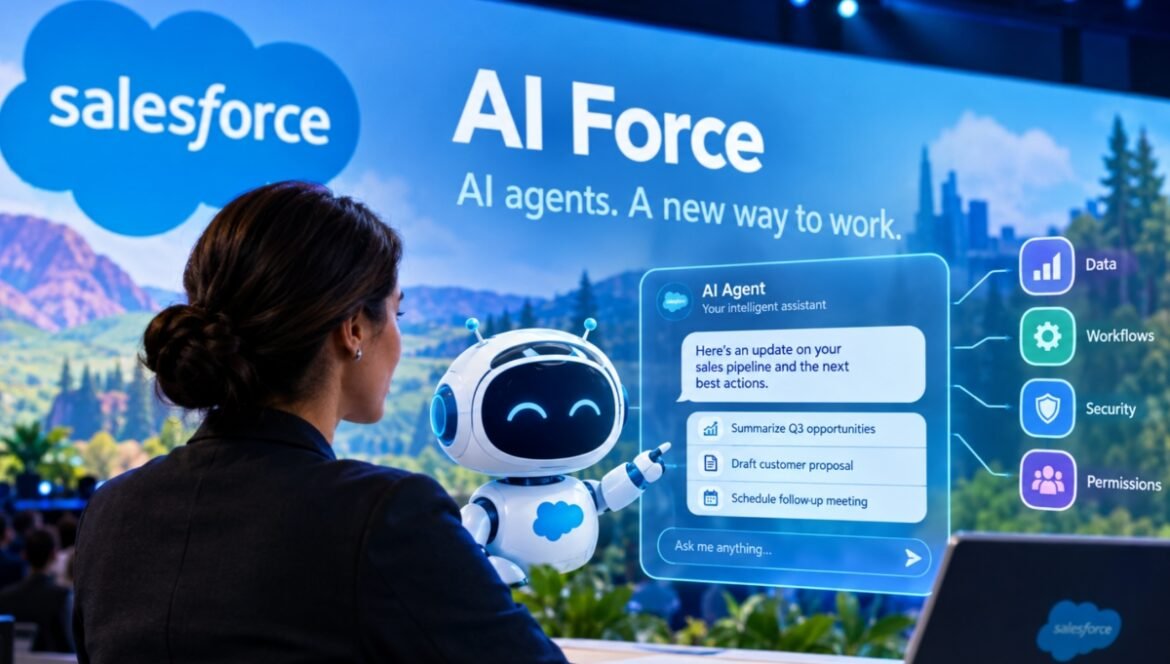 Salesforce: AI-agenter kan förändra hur företag använder affärssystem